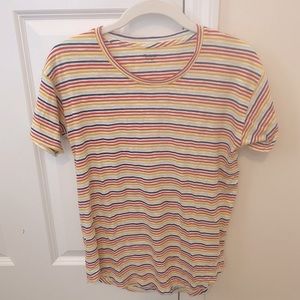 XS striped Madewell Tshirt